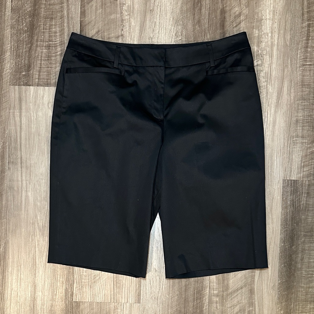 Pendleton Cotton Stretch Black Bermuda Shorts - 14